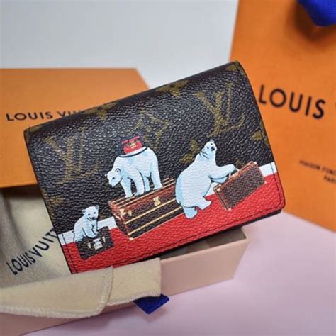 louis vuitton polar bear wallet